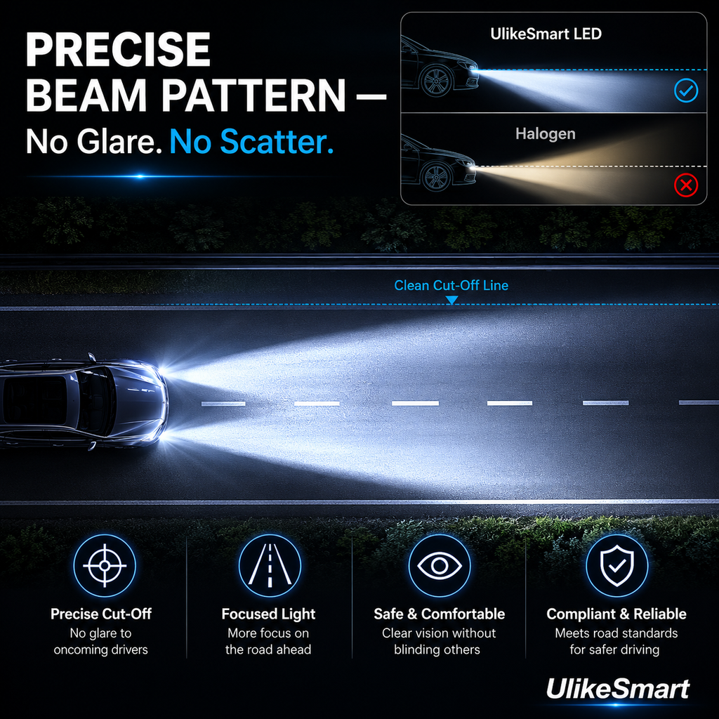 Premium 12000LM CSP LED Headlight Bulbs – Gunmetal Edition
