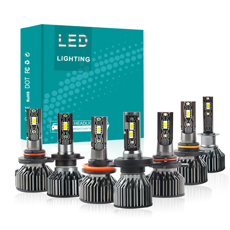 Premium 12000LM CSP LED Headlight Bulbs – Gunmetal Edition