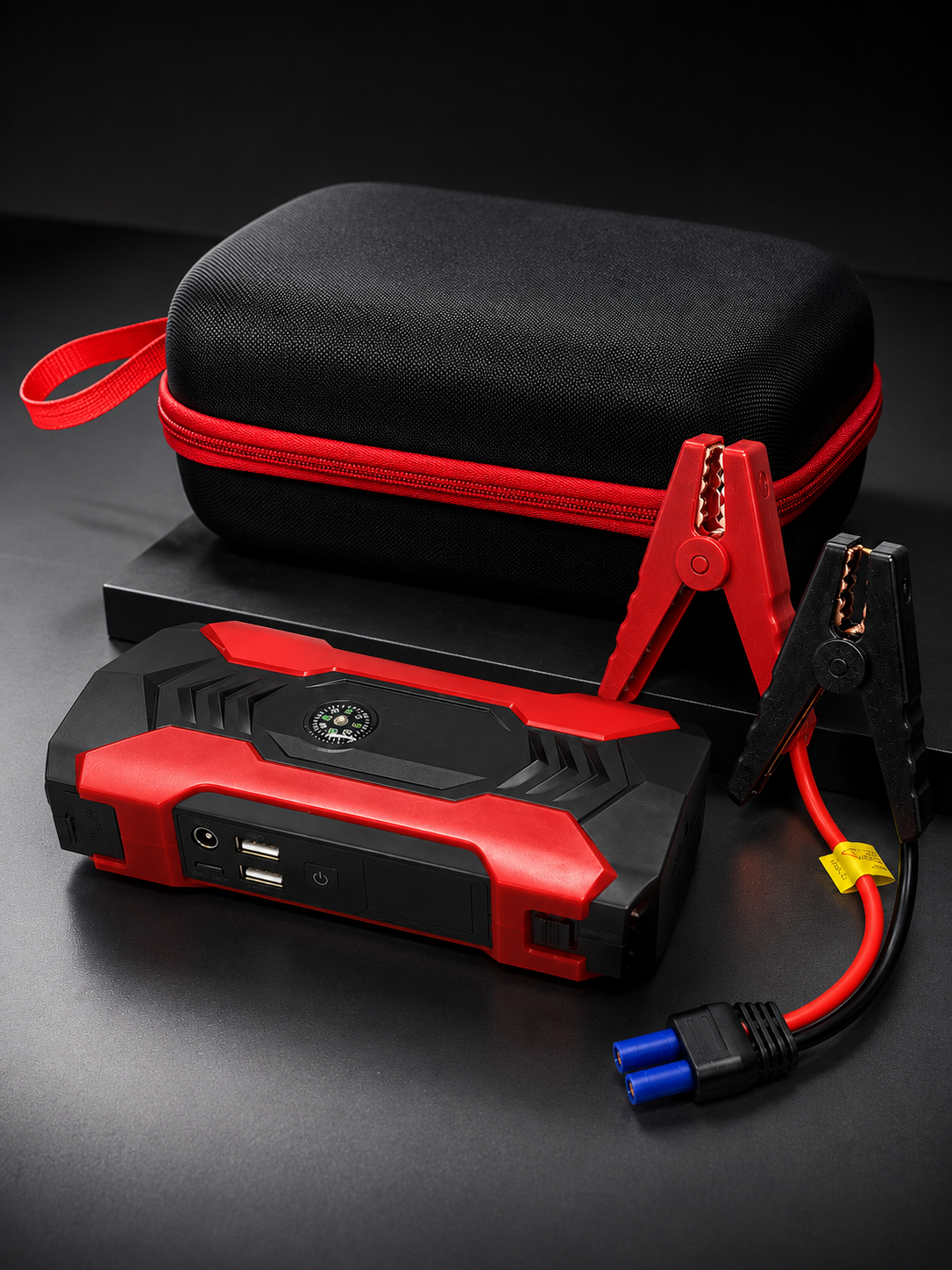 Car Battery Jump Starter J12 Digital Display 5V Standard Version with EVA Case — Ulikesmart
