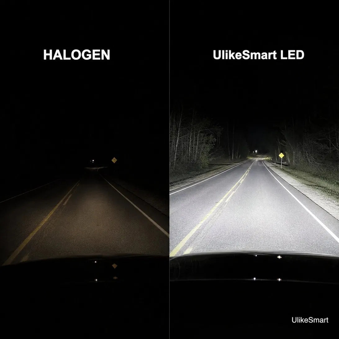 Premium 12000LM CSP LED Headlight Bulbs – Gunmetal Edition